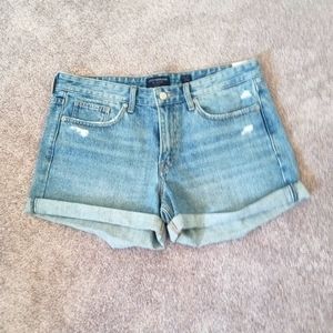 LUCKY BRAND women’s Boyfriend Jeans Shorts size 12